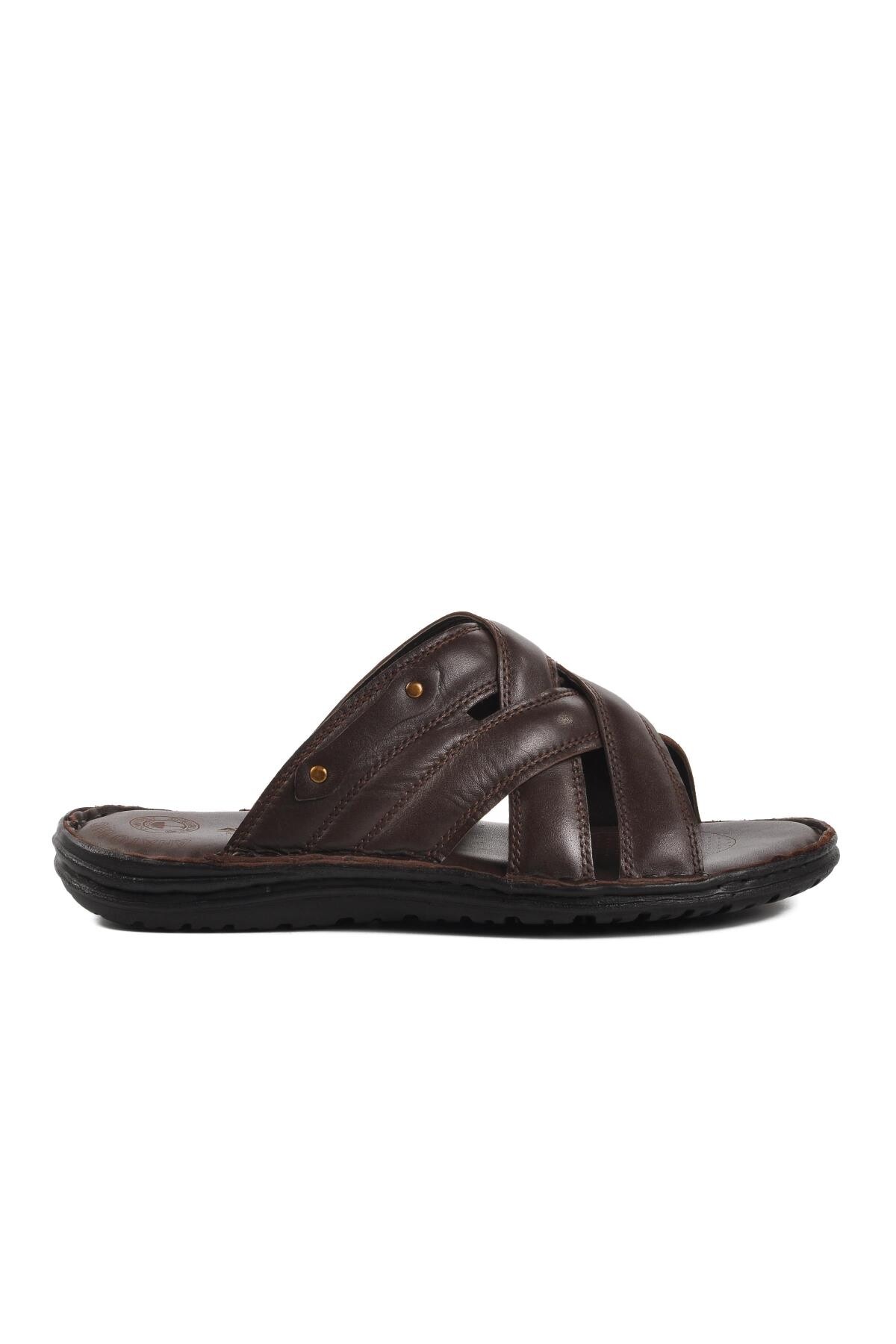 AyakmodBrown Men's Slippers B15.152 M