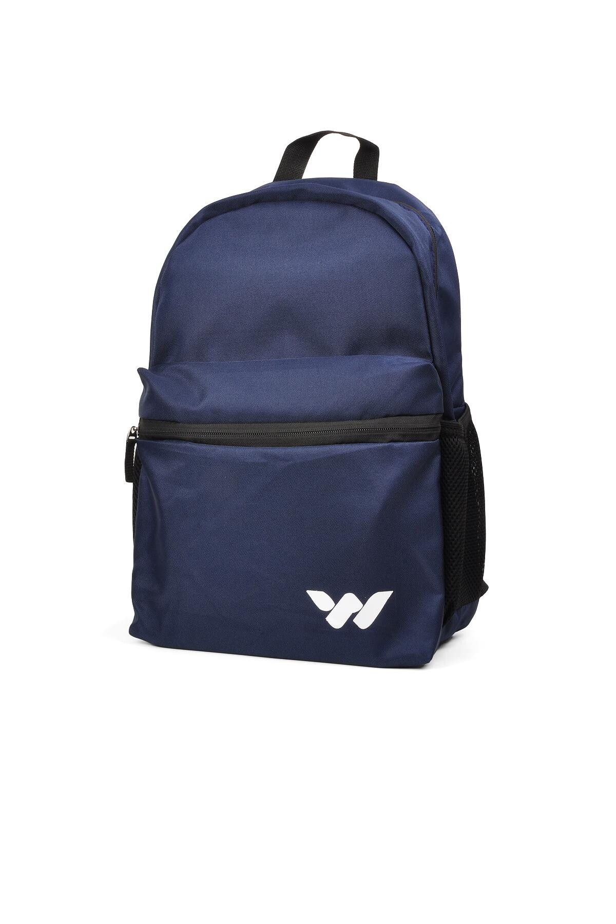 walkwayNavy Blue Unisex Backpack Hump