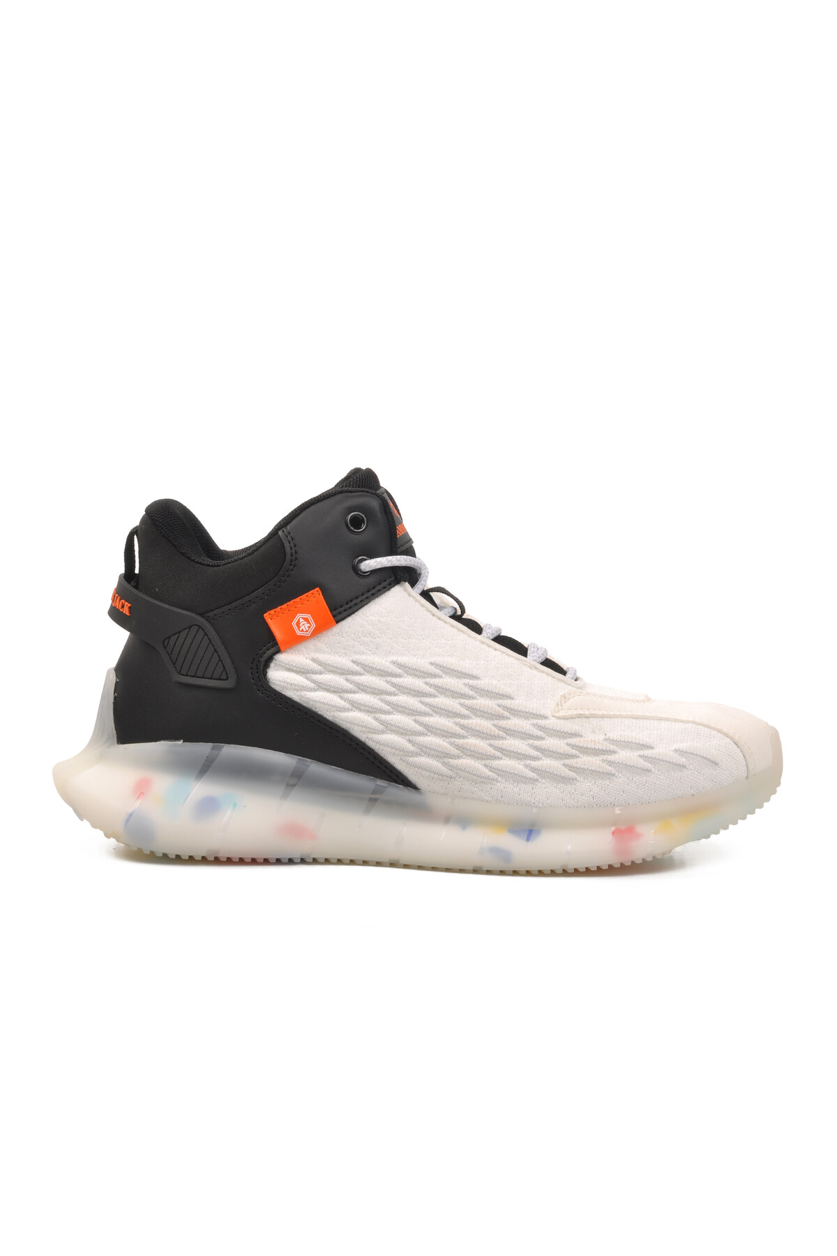 Hammer JackWhite-Black Men's Basketball Shoes Claudin 101 22352 M