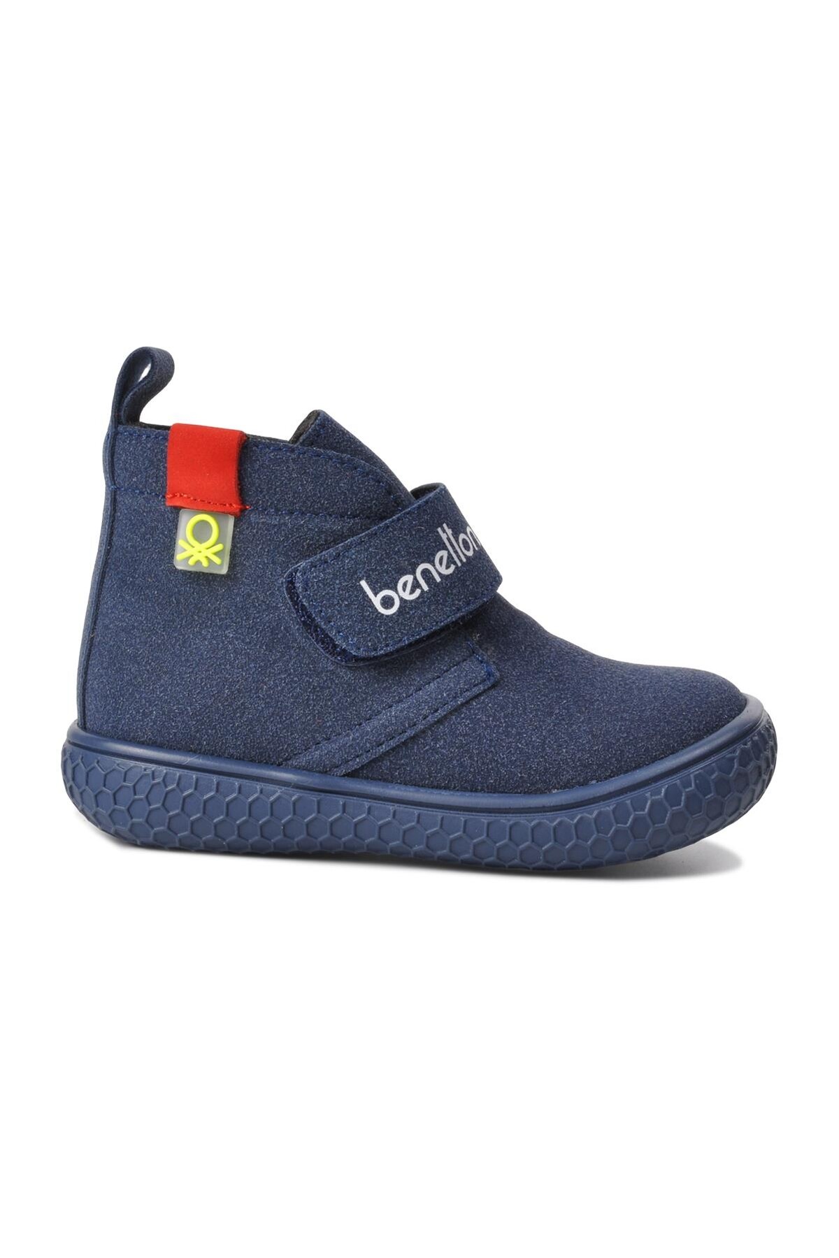 United Colors Of BenettonNavy Blue Velcro Baby Boots BN-30490 B
