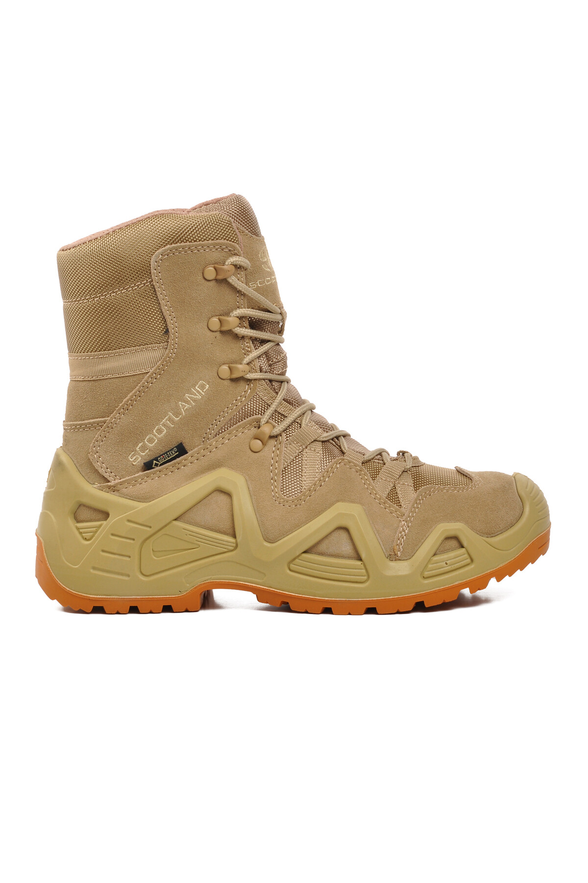 ScootlandBeige Water Repellent Men's Outdoor Boots 152-18218 M