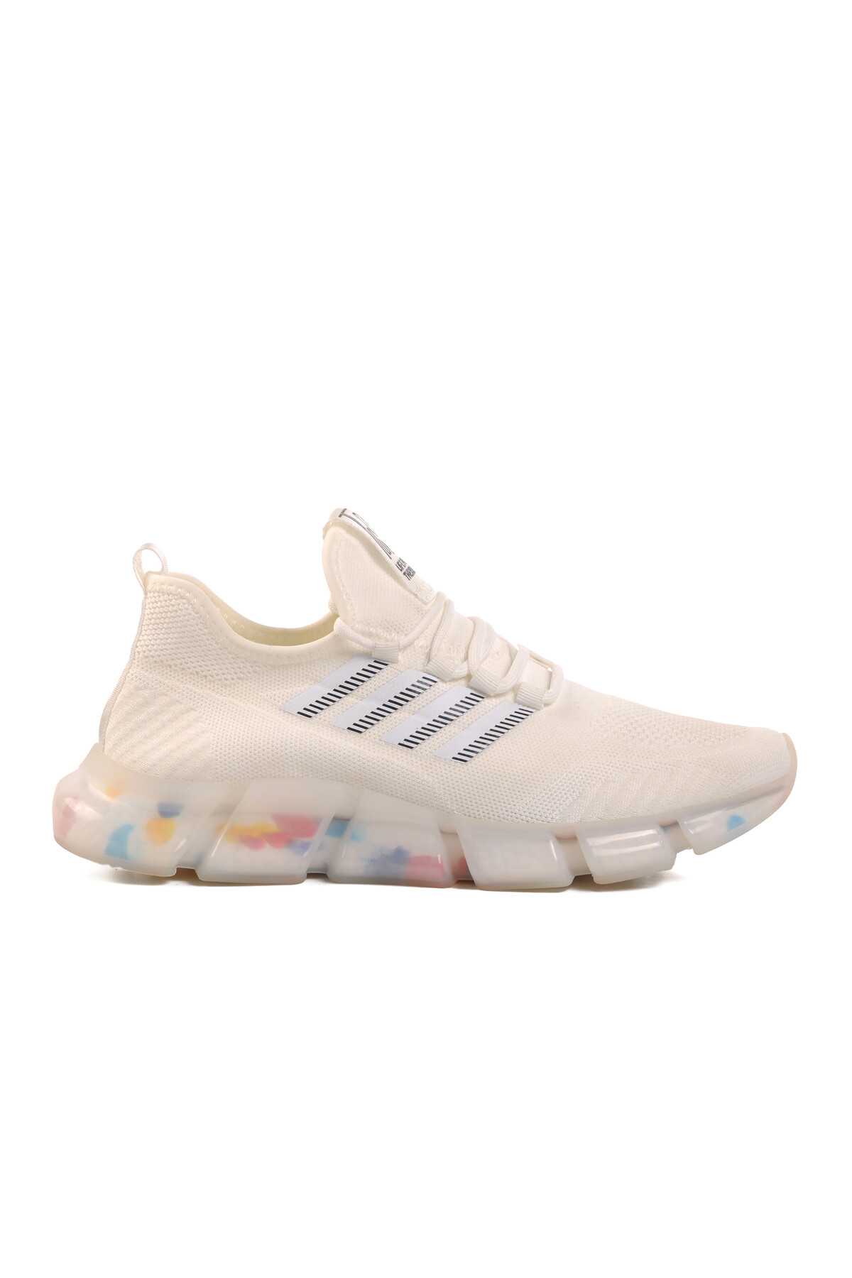 gujaحذاء رياضي رجالي خفيف الوزن من شبكة بيضاء 24Y591 M