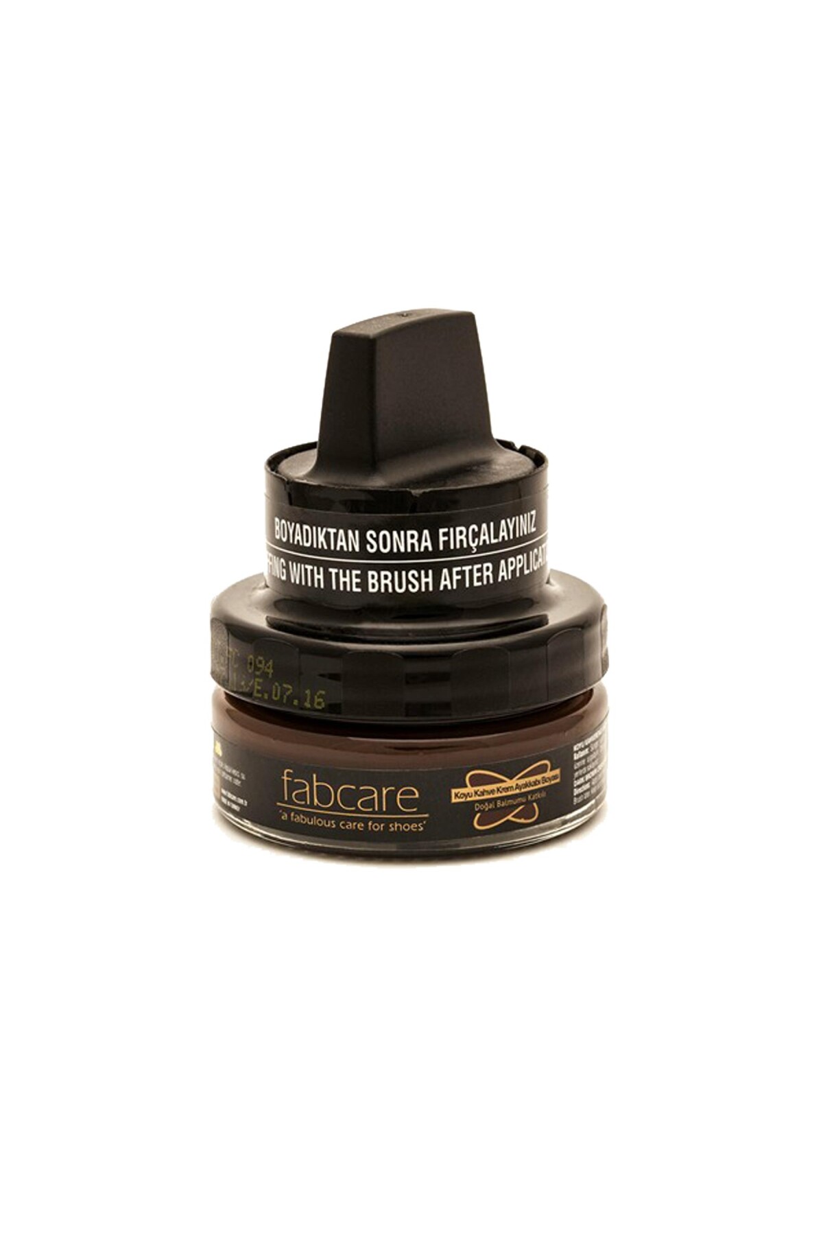 fabcareCoffee Cream Shoe Polish