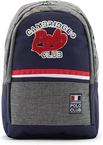 Cambridge Polo ClubNavy Blue Unisex Backpack CPO4038