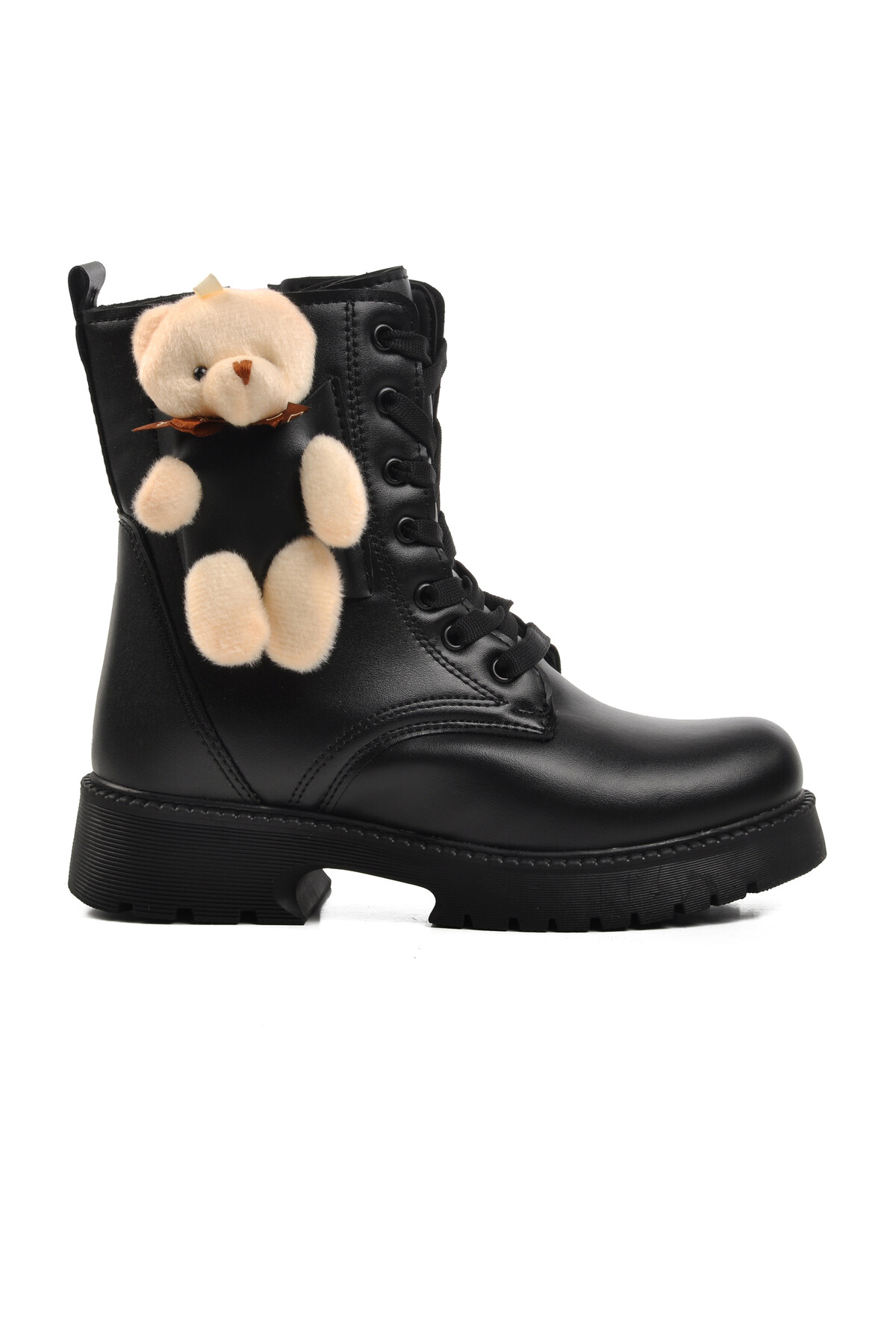 الممشىحذاء بيجاسي ف للفتيات ذو الفراء الأسود