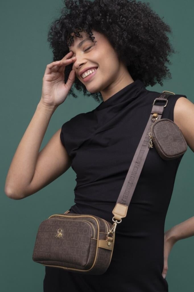 United Colors Of BenettonKahve Camel Kadın Omuz Çantası BNT-1292