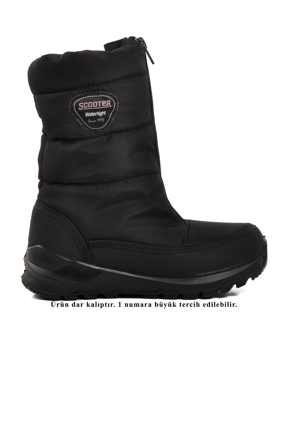 scooterBlack Waterproof Girls Snow Boots F7447 F