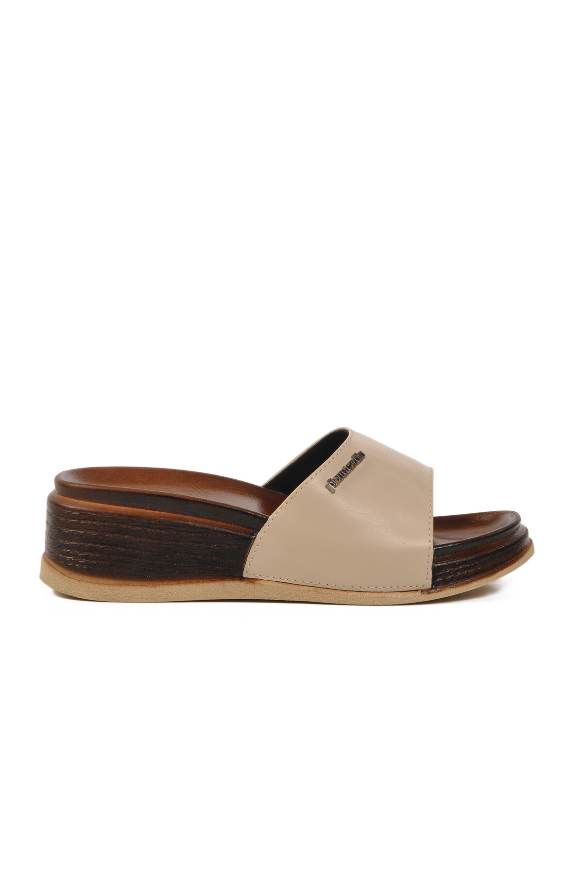 Pierre CardinBeige Lightweight Women's Slippers PC-7030 Z