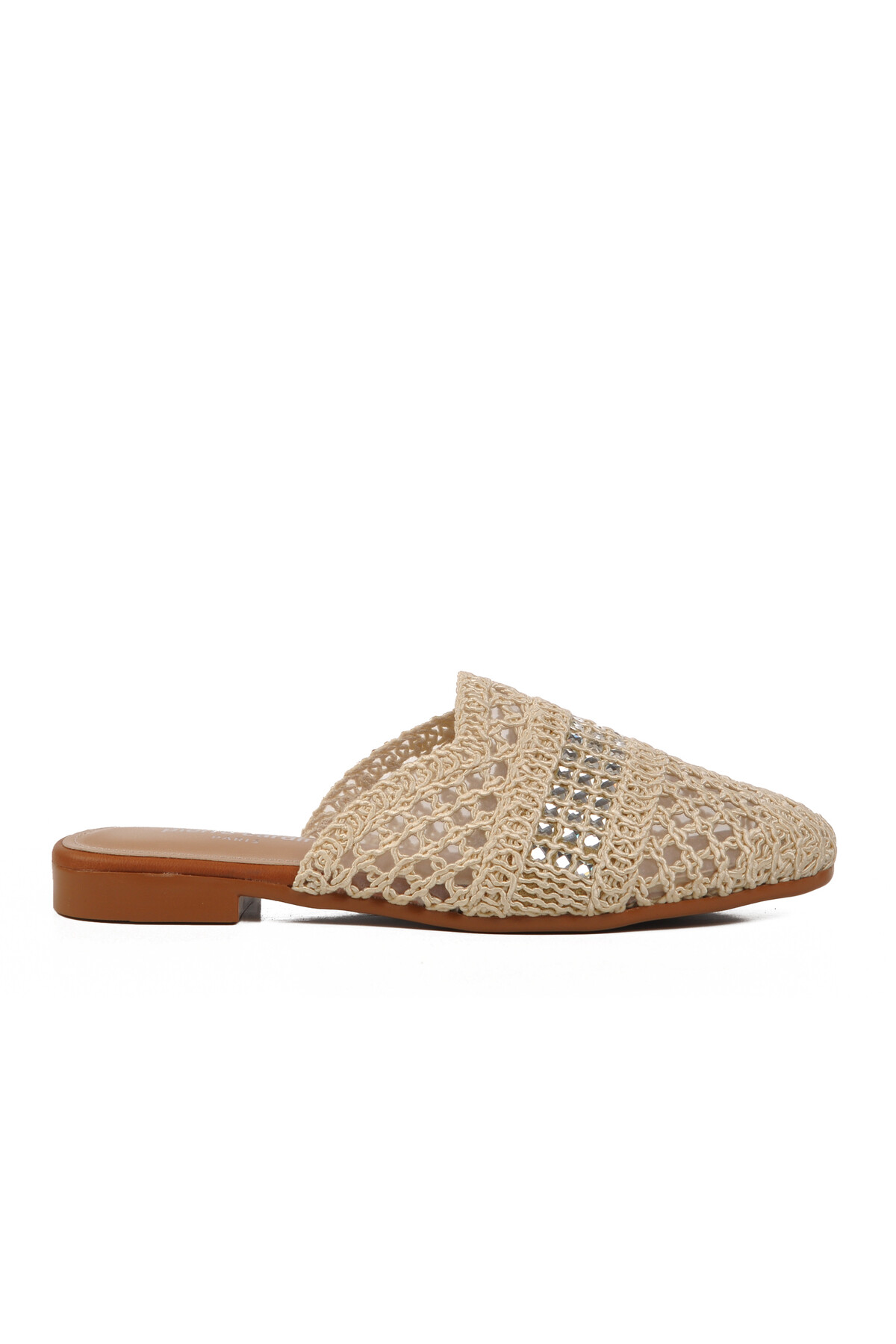 Pierre CardinBej Triko Hafif Önü Kapalı Kadın Terlik PC-54712 Z