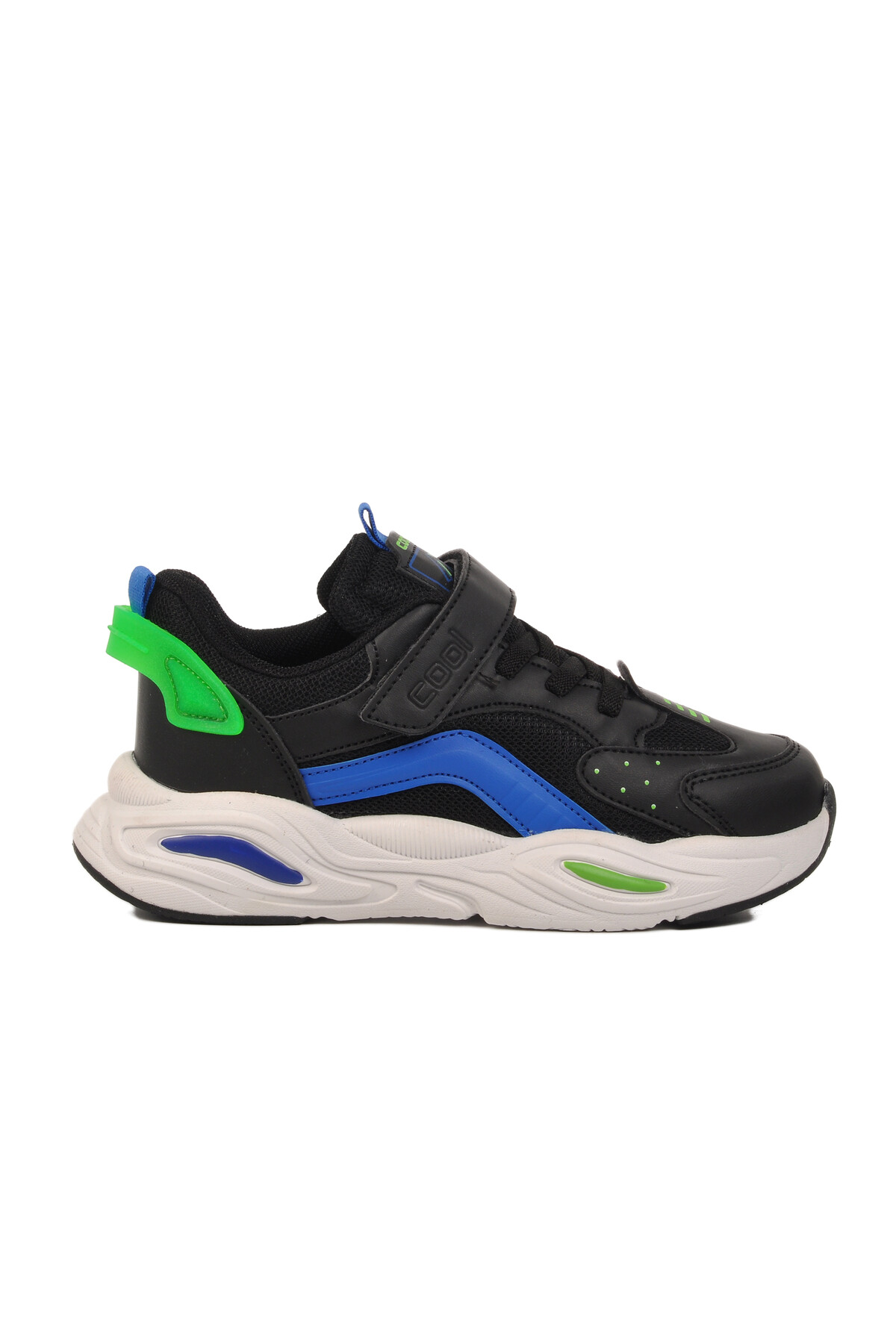 coolBlack Velcro Lightweight Flexible Boys' Sneakers Toti F