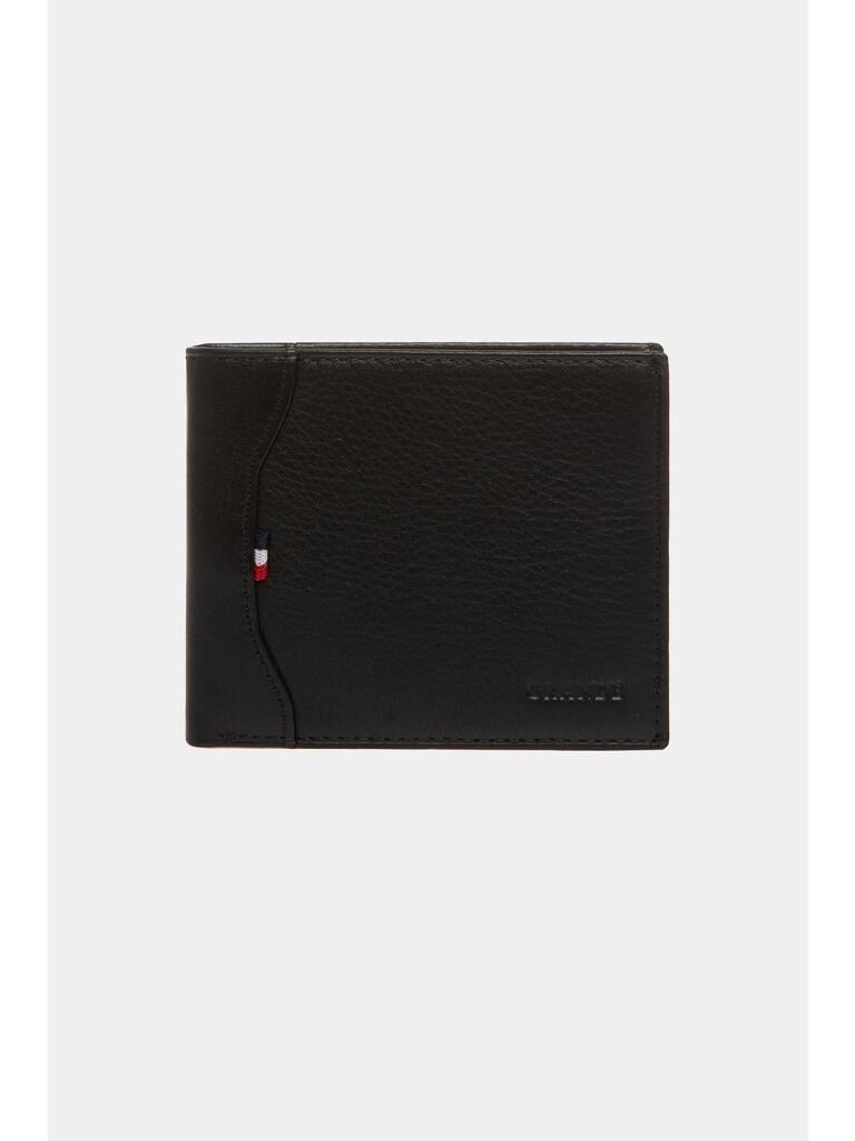 Black Genuine Leather Men's Wallet 1744
