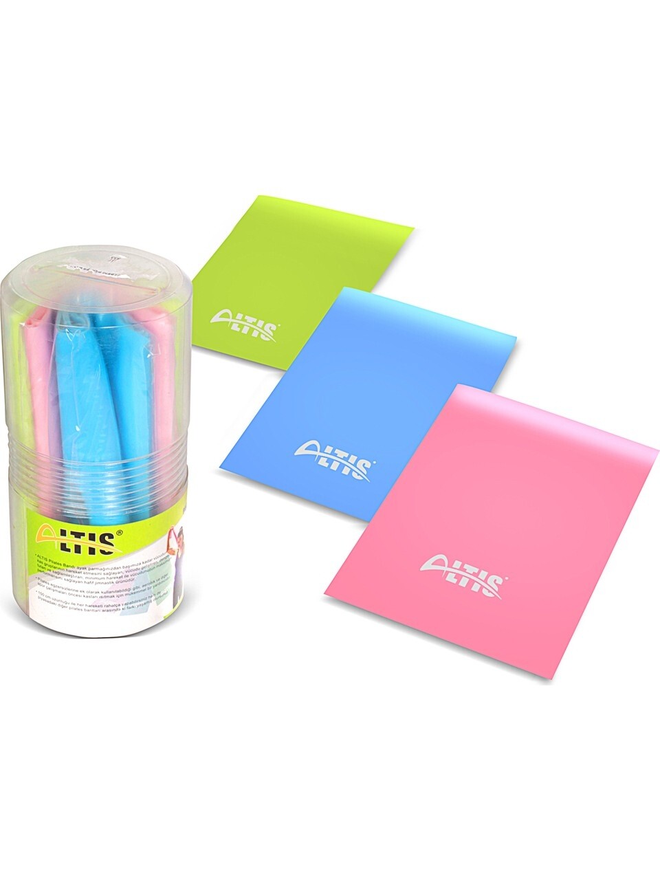AltisAltis LB20 3'lü Pilates Bandı