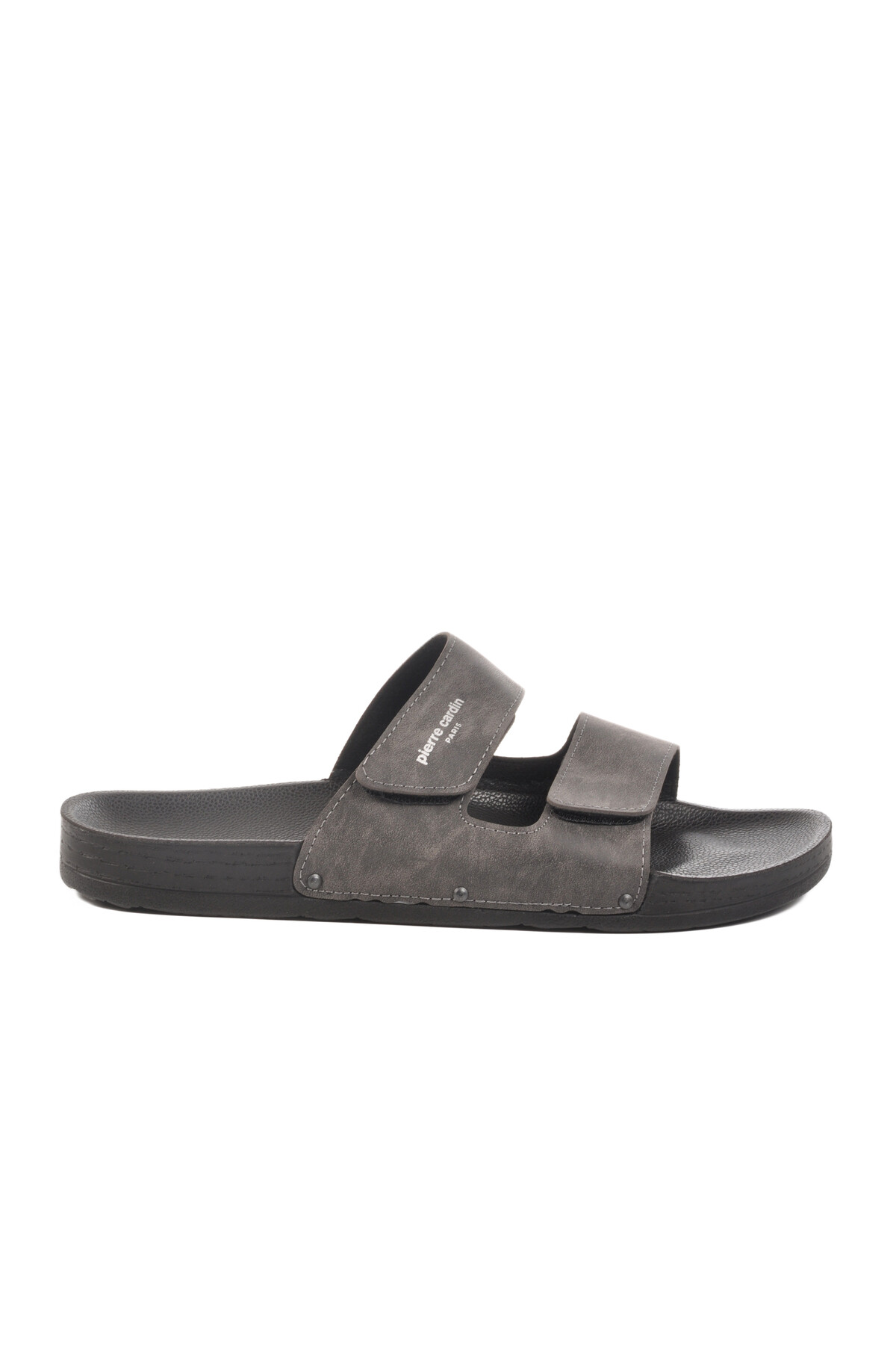 Pierre CardinSmoked Velcro Large Size Men's Slippers PC-7039 M