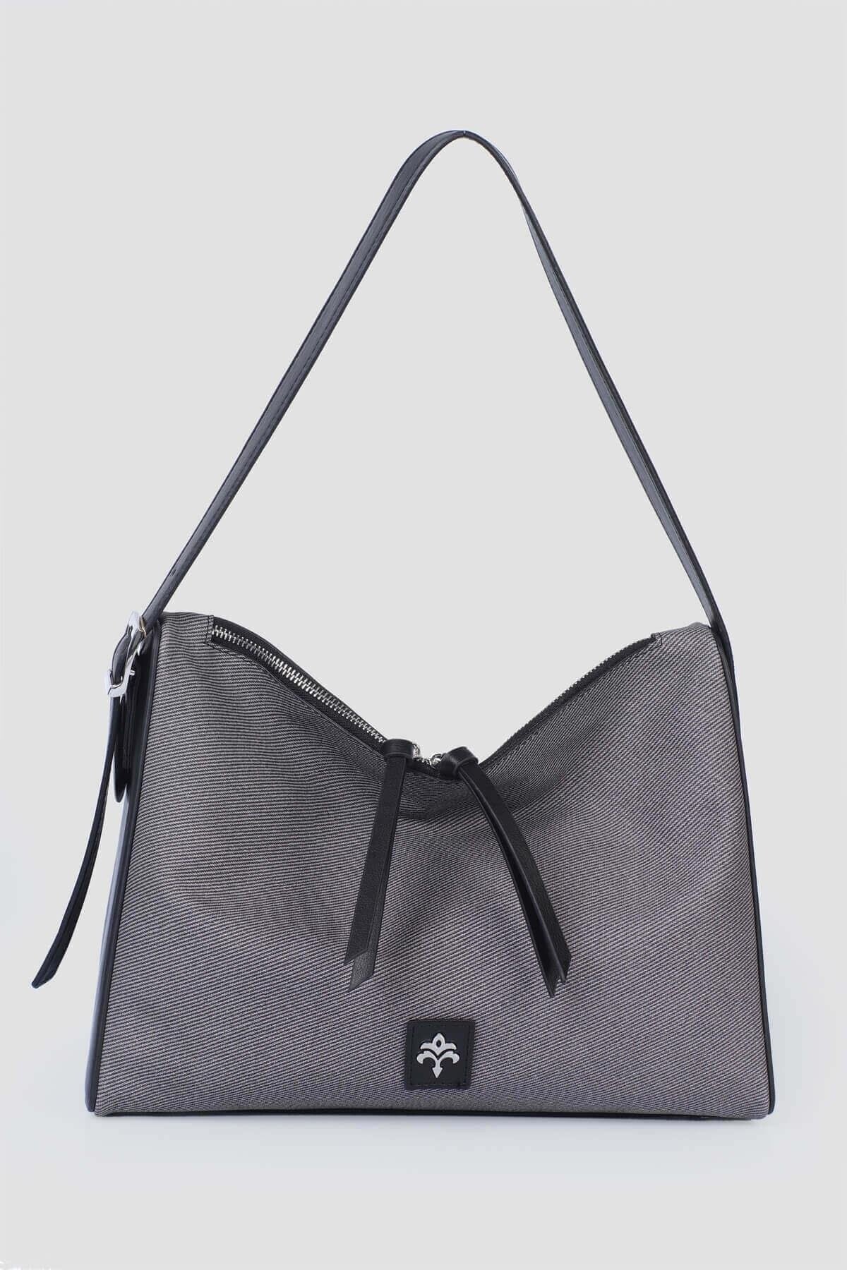 Black Women's Hand and Shoulder Bag IM585