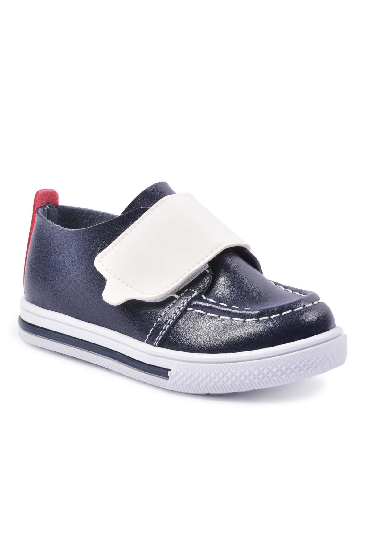 AyakmodNavy Blue White Orthopedic Baby Shoes 21K02 B