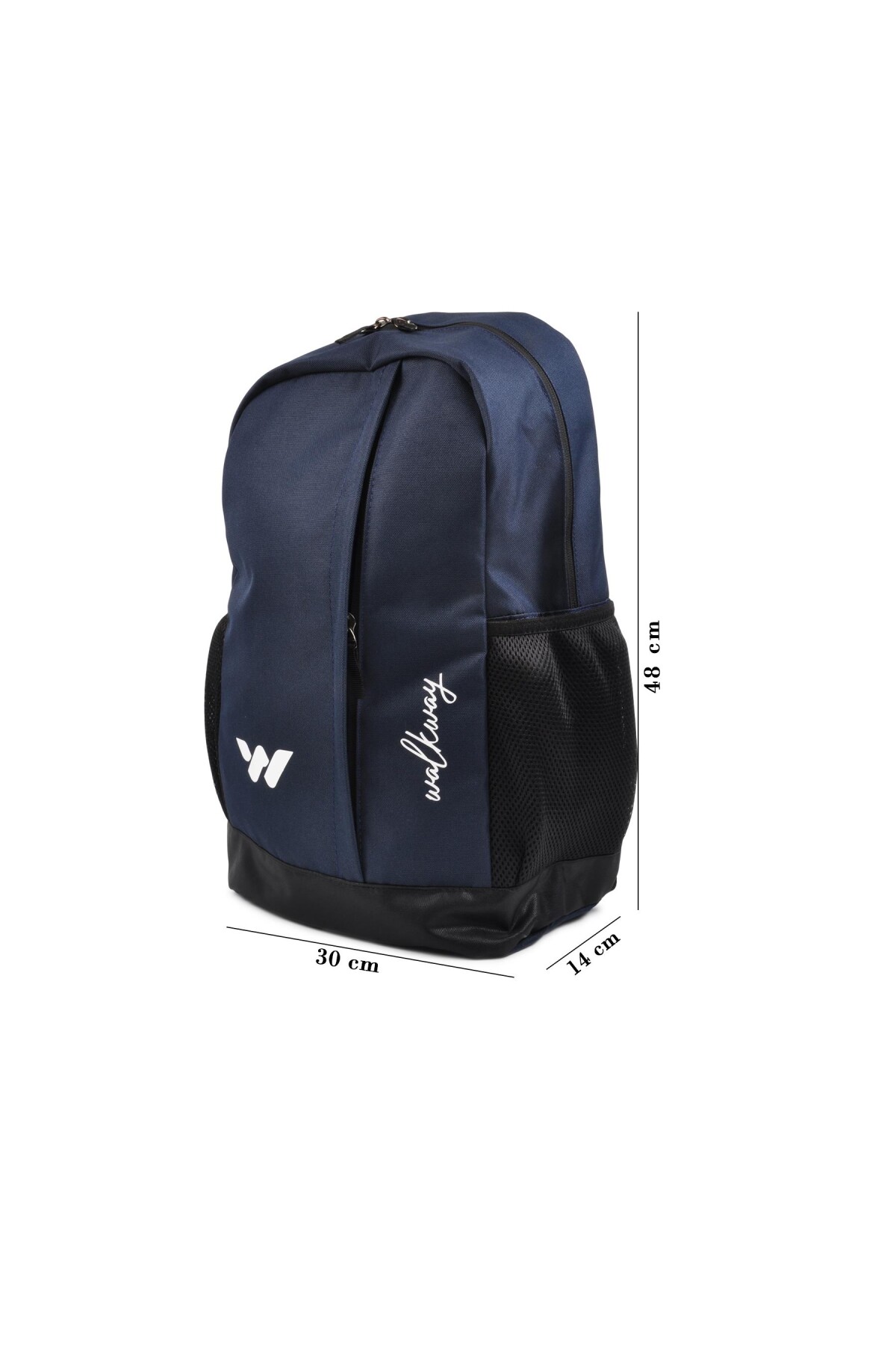 walkwayNavy Blue Unisex Backpack Armor