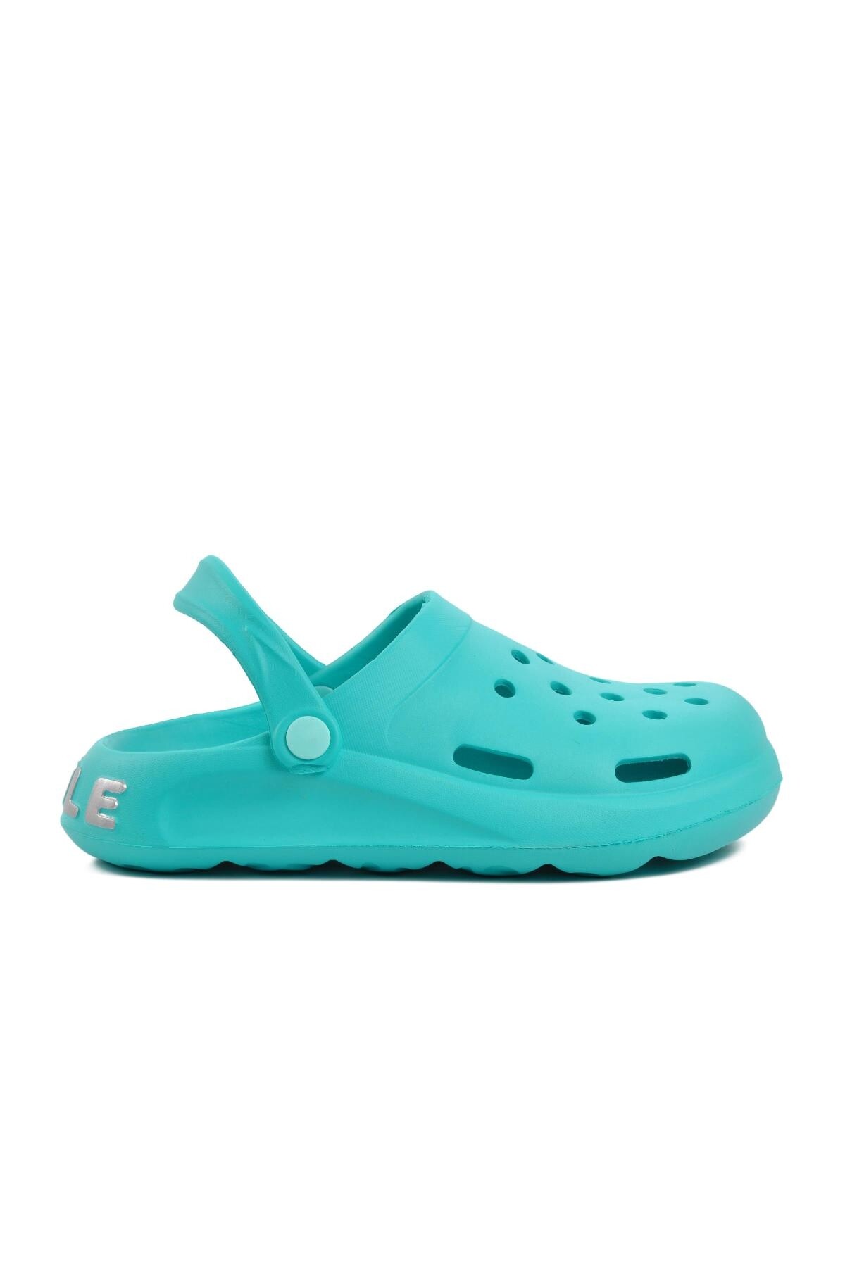 AyakmodAqua Green Children's Slippers Aspor T-REX 1648 G