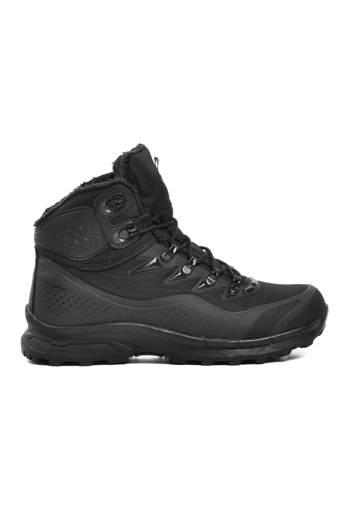 walkwayBlack-Black Men's Outdoor Boots Kaleo M