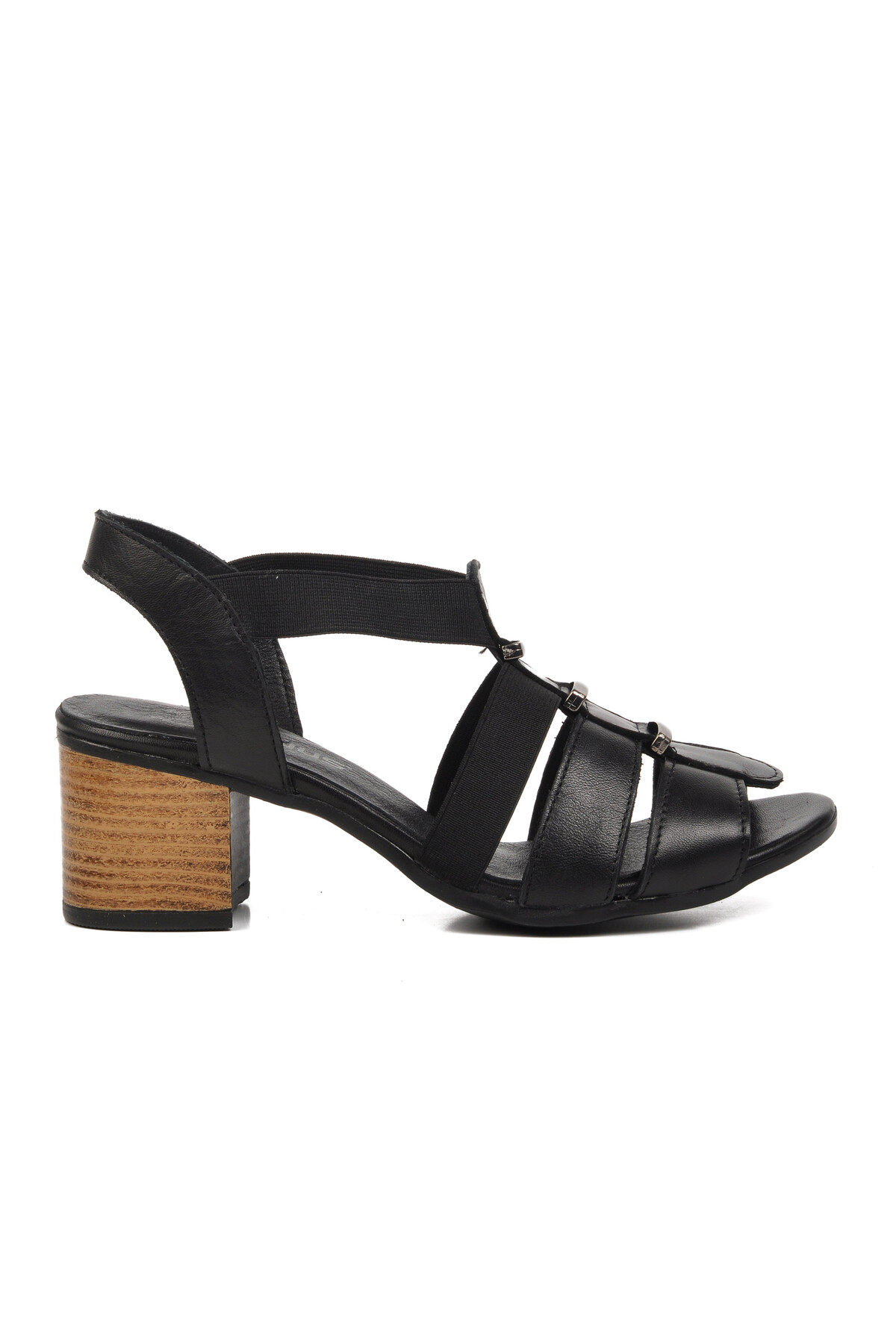 VenusBlack Women's High Heel Sandals 1857227Y Z