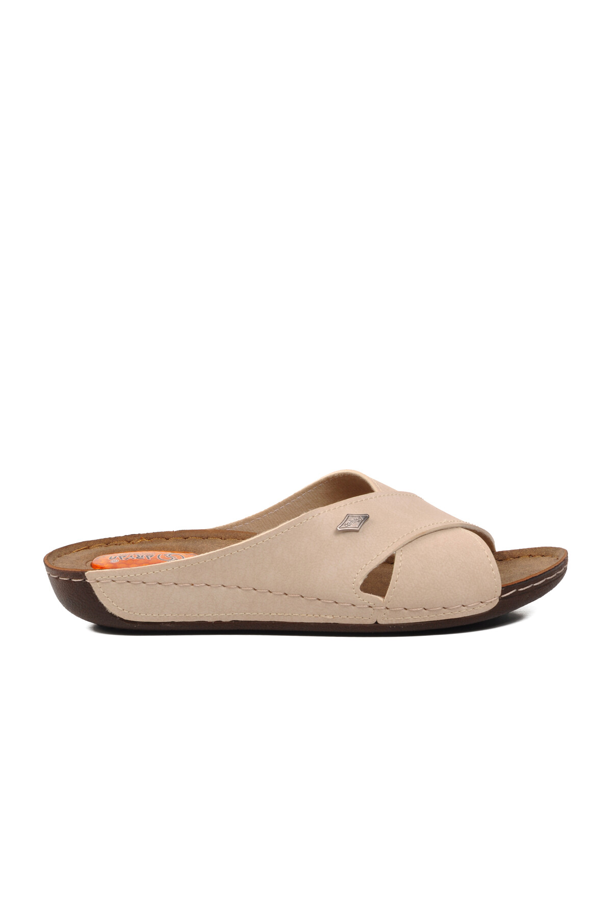 AyakmodBeige Anatomic Women's Slippers 08-086 Z