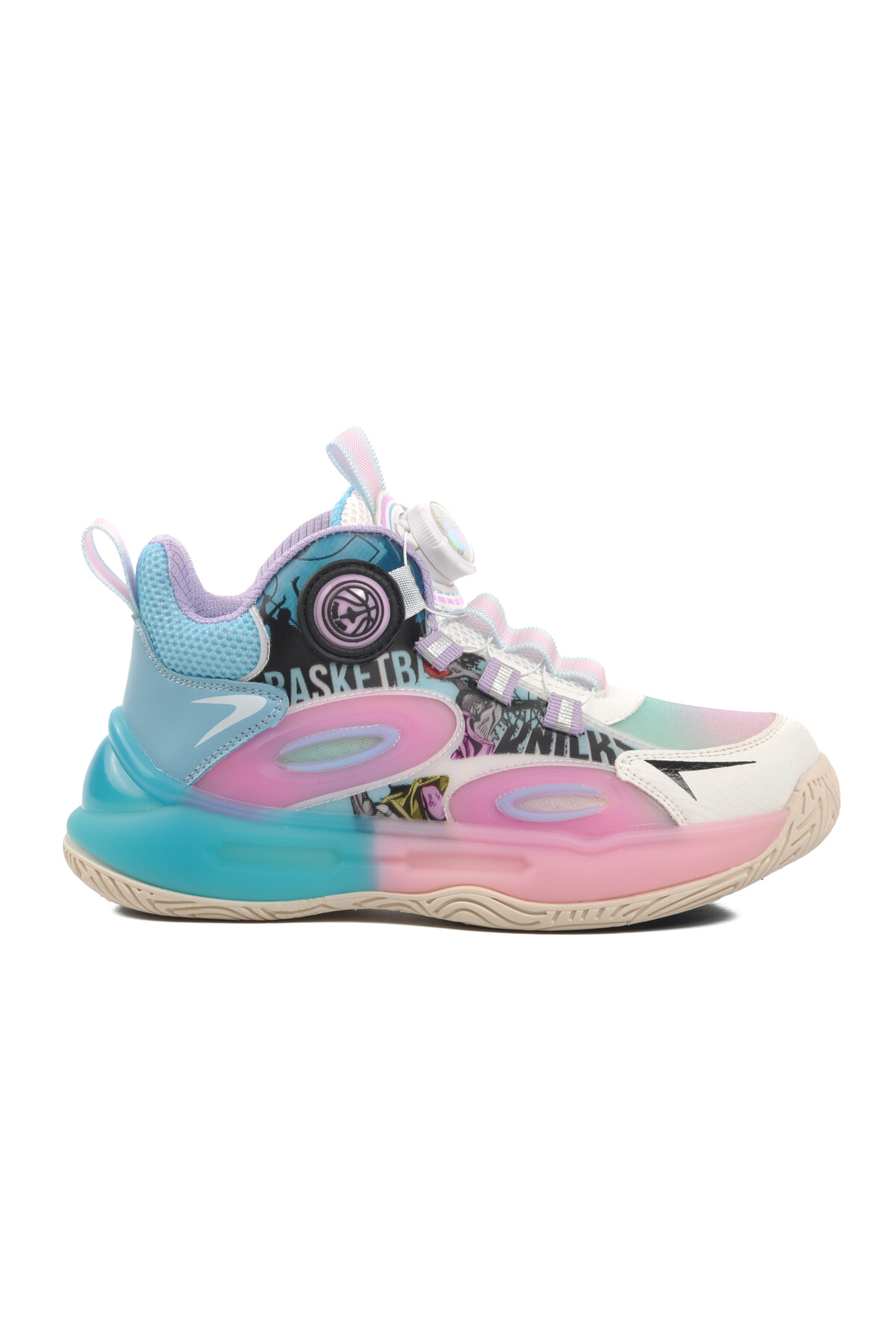 gujaLilac Kids Basketball Shoes 24Y666 F