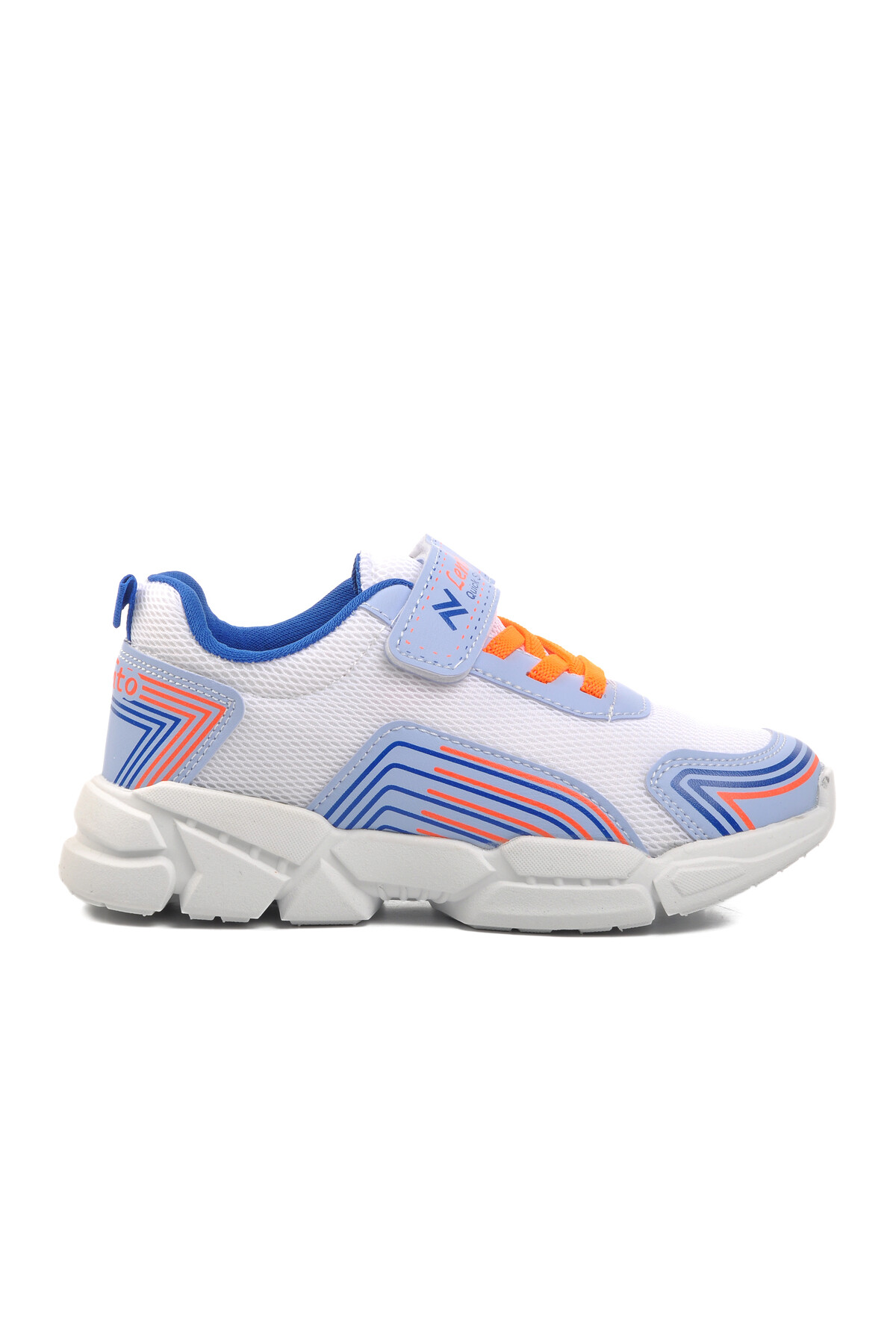 AyakmodWhite-Blue Children's Sports Shoes A-36 F