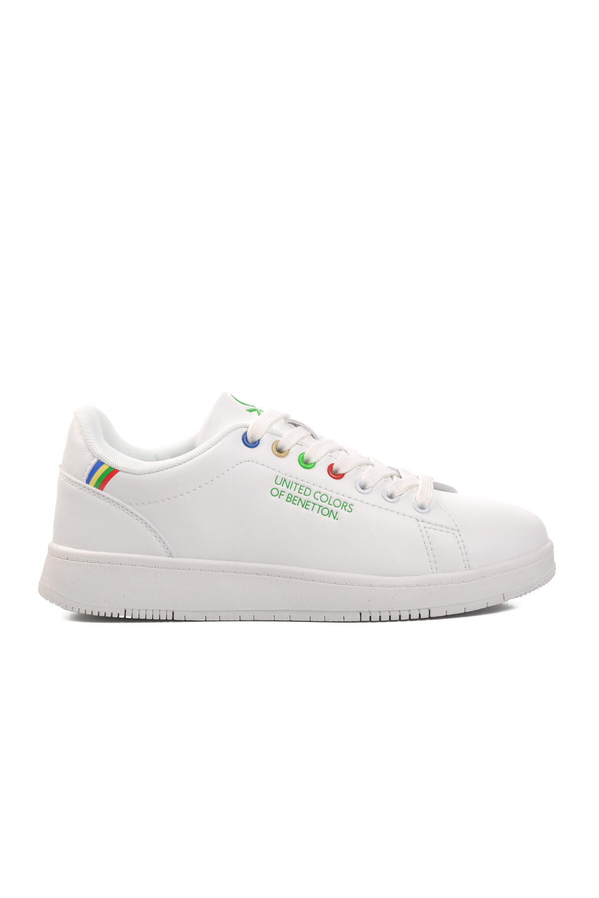 Benetton BNI-10060 Z White Women's Sneakers