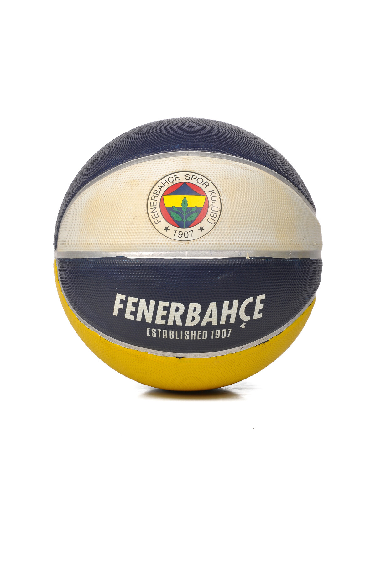 FenerbahceYellow-Navy Blue FB Licensed Basketball Ball 482667