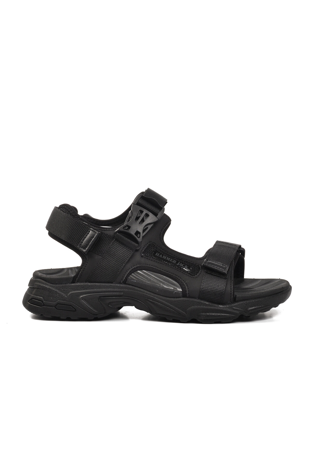 Hammer JackSiyah  Erkek Düz Sandalet Olsey 101 24088 M