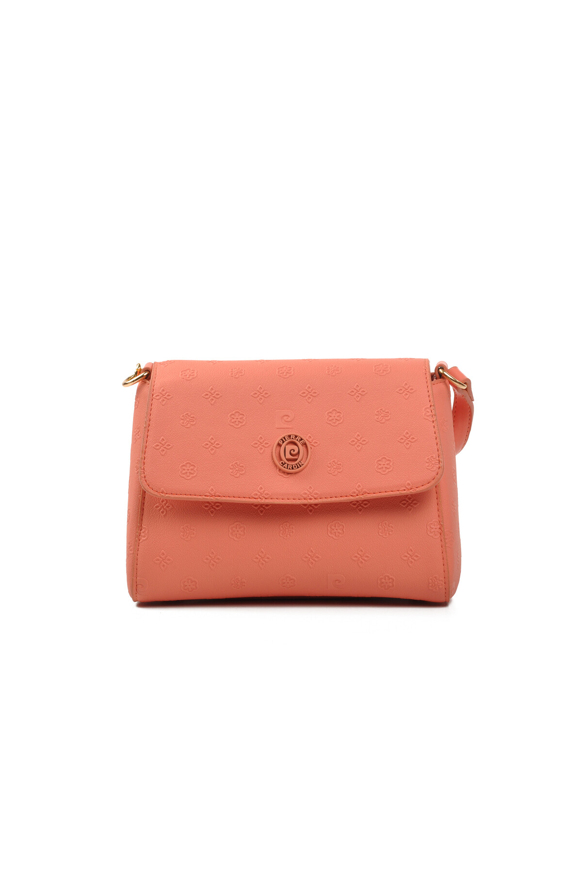 بيير كاردانحقيبة كتف نسائية مرجانية 23Y304-P