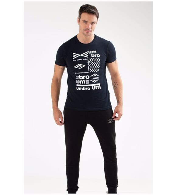 أمبروتي شيرت رجالي أزرق داكن من Jax Tshirt TF0133