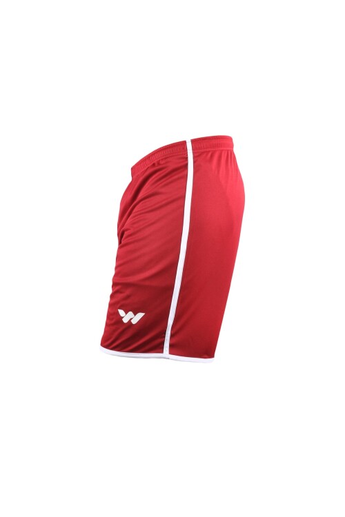 الممشىشورت رجالي أبيض عنابي 20202