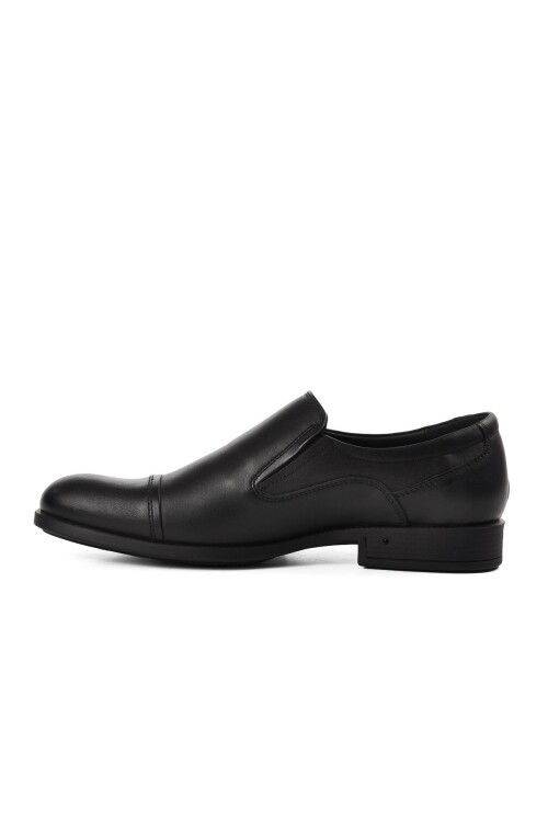 Black Genuine Leather Mens Classic Shoes 2330-1 M