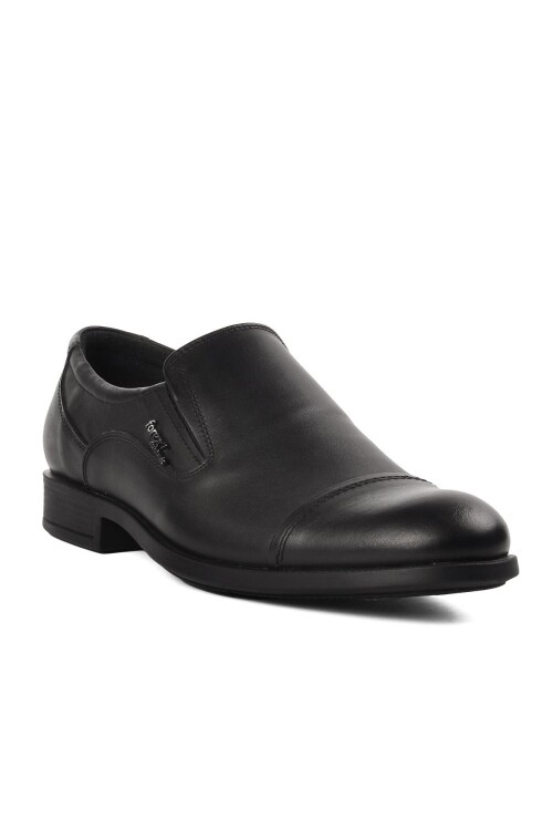 Black Genuine Leather Mens Classic Shoes 2330-1 M