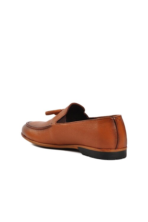Tan Mens Loafer Shoes Ayakmod 7105 M