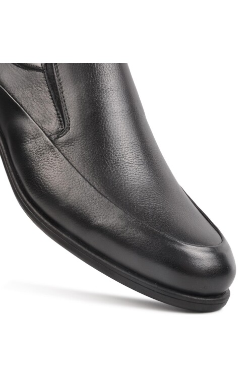 Siyah Hakiki Deri Erkek Günlük Ayakkabı 822 M ( K )