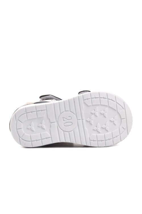 White Blue Orthopedic Baby Shoes 3200 B