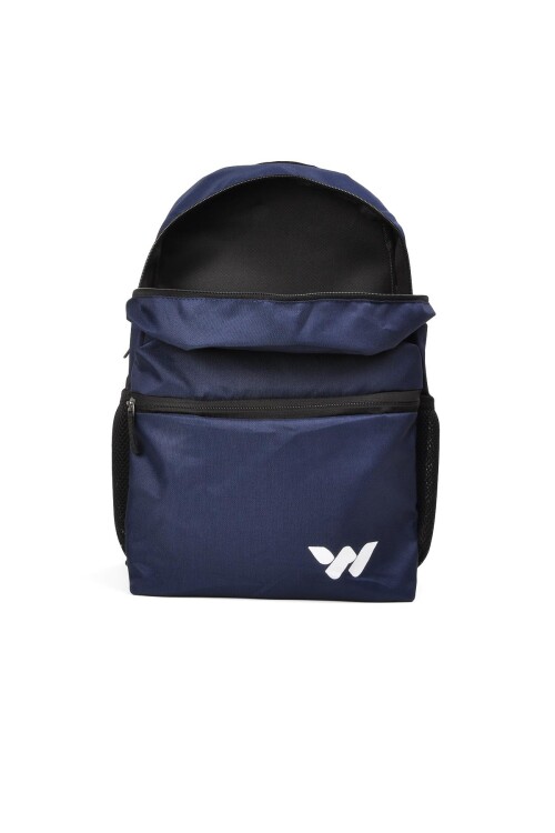 walkwayNavy Blue Unisex Backpack Hump