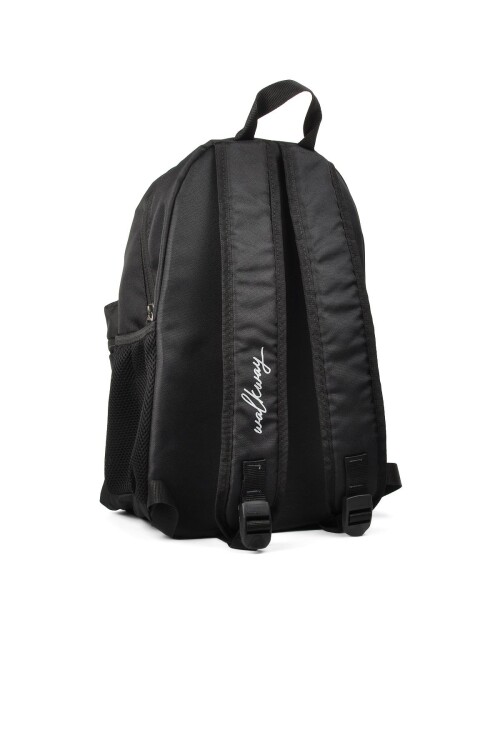 walkwayBlack Unisex Backpack Hump