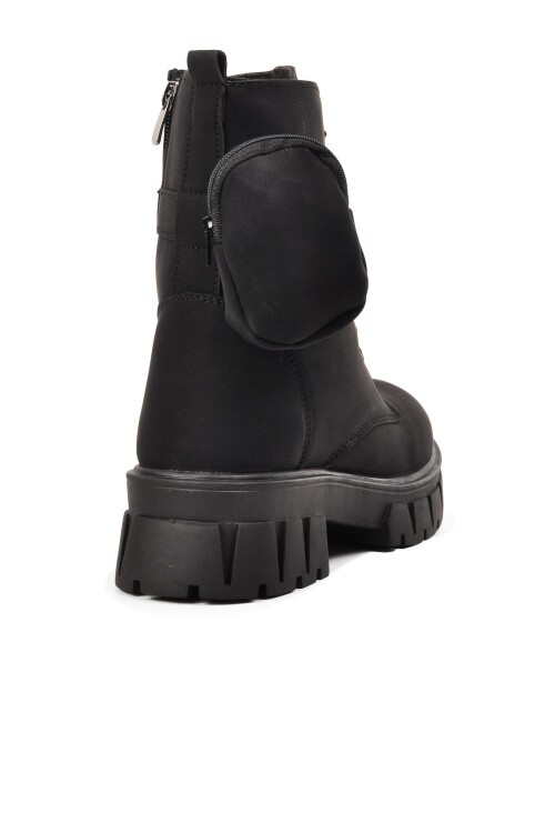 Siyah-Zümrüt  Kadın Bot Meru Z