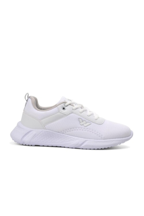 حذاء رياضي نسائي خفيف الوزن ومرن من شبكة بيضاء من Palermo G