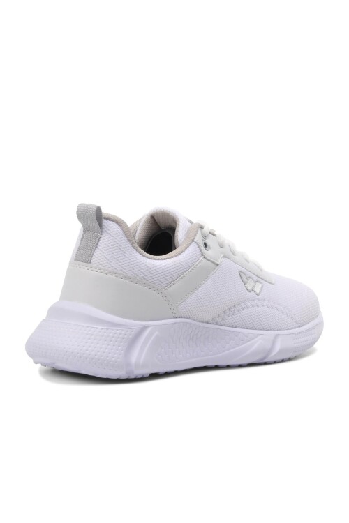 حذاء رياضي نسائي خفيف الوزن ومرن من شبكة بيضاء من Palermo G