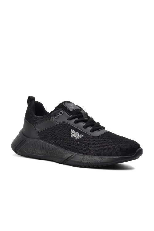 حذاء رياضي نسائي خفيف الوزن ومرن من شبكة سوداء من Palermo G