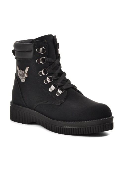 Siyah-Zümrüt  Kız Çocuk Bot Parpat F