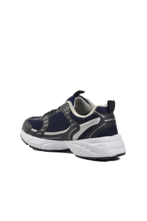 Navy Blue-White Unisex Sneakers Run G