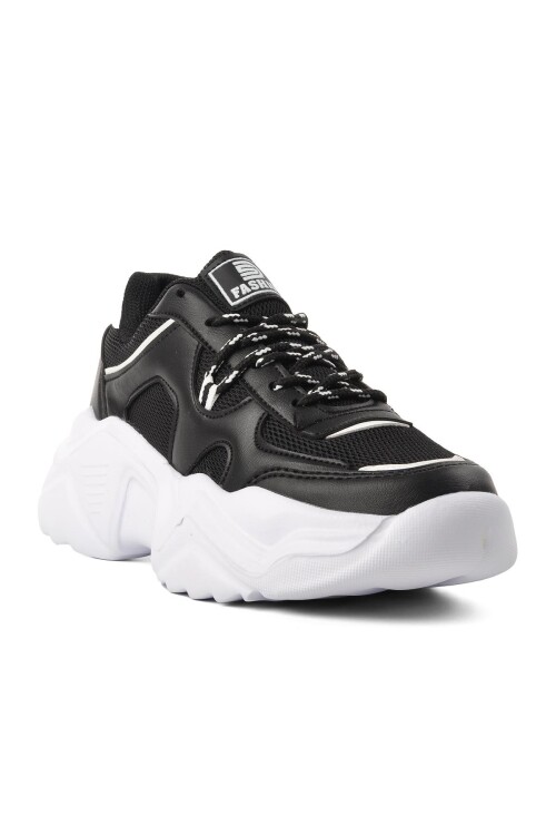 Black-White Womens Sneakers Saratov G