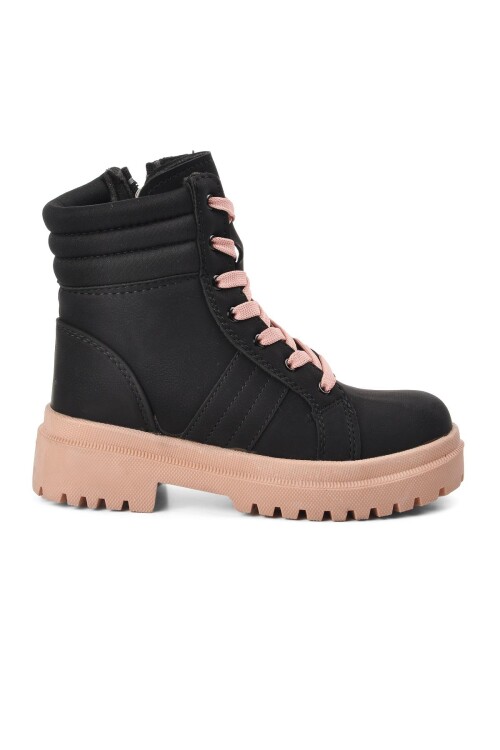 Black-Salmon Kids Boots Siple F