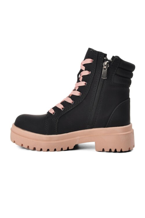Black-Salmon Kids Boots Siple F
