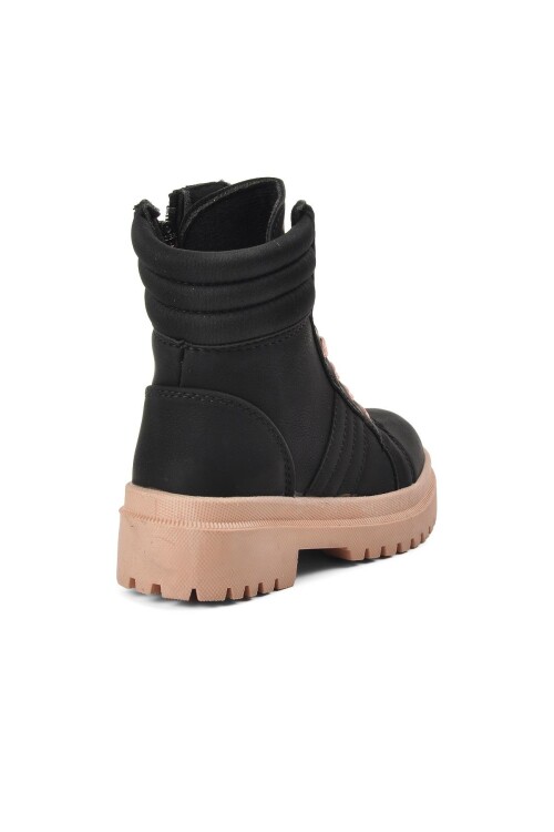 Black-Salmon Kids Boots Siple F