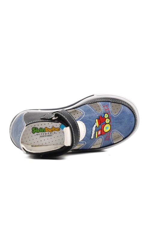 Lacivert-Beyaz-Kot  Bebek Günlük Ayakkabı Ayakmod Şng 1010 B